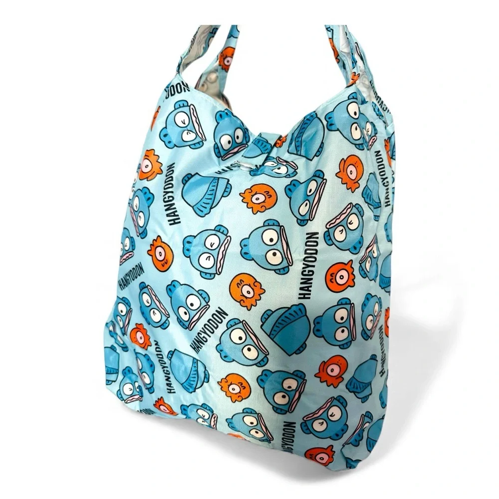 2-in-1 Sanrio Hangyodon Large Capacity Foldable Tote Bag - Picture 5 of 5